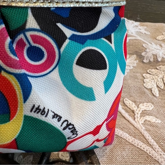 Coach Poppy Multicolor Bag - Picture 5 of 8